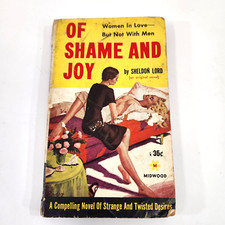 Of Shame and Joy Adult Theme Paperback Sheldon Lord Midwood Lesbian 1960 Book picture