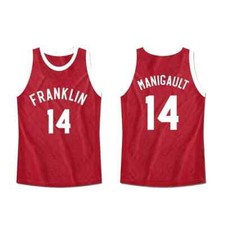 Youth/Men Earl The Goat Manigault #14 High School Basketball Jersey Sewn S-6XL picture