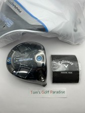 Callaway Paradym AI Smoke MAX Driver Head Only 10.5 RH With Head cover New picture