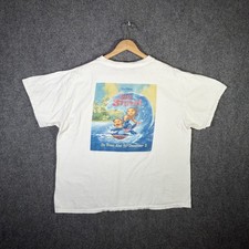 Vintage Lilo And Stitch Shirt Mens XL White 90s Movie Promo Disney Rare Cartoon picture