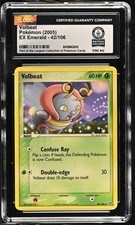 Volbeat 42/106 EX Emerald Pokemon CGC World Record Holder picture