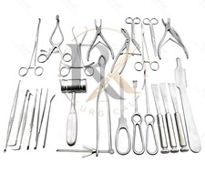 Basic Orthopedic Surgery Set of 25 PCS of Surgical Instruments With Box picture
