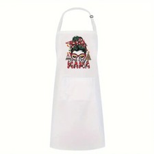 Custom Apron Chef Gift Cooking Print Your Logo Photo Text Custom Made Apron picture