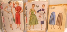 3 Vtg 1940's-50