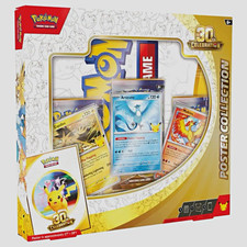 Pokémon TCG Celebrations Poster Collection Promo Pikachu Articuno Trio LOT OF 4 picture