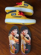 Vans Half Cab x Bruce Lee Black Yellow Men’s Size 8 VN0A5FCDY23 Game of Death picture
