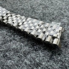 22mm 904L Steel Jubilee / Oyster Watch Bracelet Fits for Sky-Dweller 42mm 336934 picture