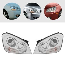 Pair Headlights For 2007-2008 Kia Optima Halogen Headlamps Left & Right Side New picture