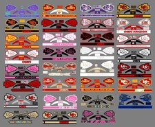 MINI Kansas City Chiefs Like Helmet Decals - 31 Styles to choose from picture