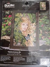 Rare 2007 Bucilla MAIDEN HAIR Counted Cross Stitch Kit 43584 SEALED picture