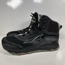 Altra Lone Peak All Weather Mid Hiking Boots Shoes Men Size 10.5 Black Trail picture