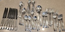 1847 Rogers Bros First Love Silverware Lot of 49 picture