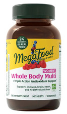 MegaFood 90 ct Women’s Whole Body Multivitamin – 24 Nutrients with Real Food picture