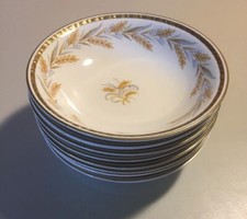 8 Vintage Mid Century Homer Laughlin Kingston Dessert Fruit Sauce Bowl 5 3/8” picture