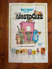 The Aristocats One Sheet 1970 Walt Disney, Phil Harris, Eva Gabor picture