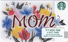 Starbucks 2018 Mom Mother's Day Gift Card - no value, brand new picture