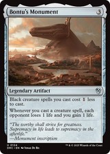 MTG Bontu's Monument [Aetherdrift Commander] Near Mint Magic picture