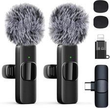 Professional Wireless Lavalier Microphone for Iphone, Ipad, Android Phone, Mini picture