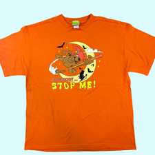 Vintage 2004 Scooby-Doo Halloween Somebody Stop Me T Shirt XL Cartoon Network picture