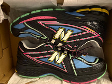 New Balance 1906 Men’s Low Top Lace-Up Colorblock Sneakers Black Blue Pink picture