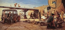 Ploesti: The Odyssey Of Utah Man by Gil Cohen - Pilot Signed - Aviation Art picture