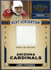 Larry Fitzgerald 2005 Donruss Gridiron Gear #NG-7 Next Generation Jersey #150 picture