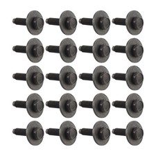 M6-1.0 A2-70 M6x20-25 Stainless Steel Hex Flange Bolts Black Oxide picture