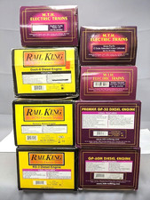 MTH-RailKing Set of 8 Original Boxes C-7 picture