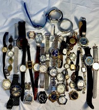 WATCHES VINTAGE MODERN. FOR PARTS REPAIR CRAFT MANY BRANDS Lot# W1 picture