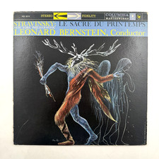 LEONARD BERNSTEIN Stravinsky: Le Sacre Du Printemps LP Columbia 1963 Stereo NM picture