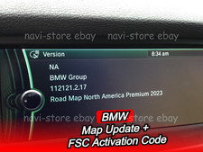 Original BMW North America Premium 2023 MAP + North America Premium FSC code picture
