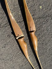 Lot Of 2 Vintage York Recurve Bows Cadet And Crescent  picture