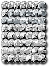 1999-2009 50 State Quarter Set And Territory Set Brilliant Uncirculated 56 Coins picture