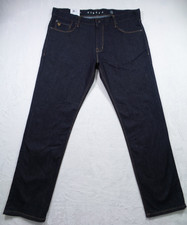 Vissla Jeans Mens Size 36 Blue Denim Border Modern Fit Stretch 16in Leg Opening picture