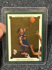 2002-03 Fleer Premium Emerald 99/300 Latrell Sprewell #EM79 04lf picture