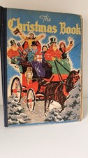 Vintage 1940s The Christmas Book Whitman Stories Carols Games Illustrated HC picture