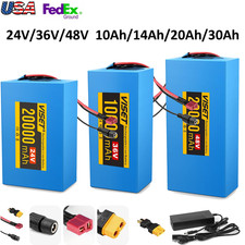 48V 36V 24V 10Ah/14Ah/20Ah/30Ah Battery for 200W-1000W Electric Bicycle Bike picture