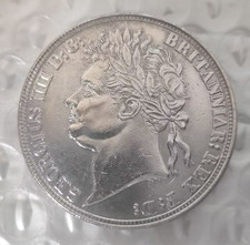 1821 George IV Crown Secundo picture