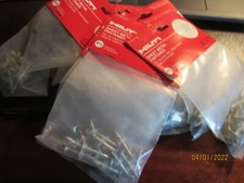 LOT 180x Hilti X-ZF27 P8 Junction Box Sheet Metal to Concrete Fastener # 336712 picture