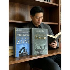 Trading in the Zone & Disciplined Trader Mark Douglas Paperback Books picture