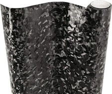 Vvivid+ Forged Composite Carbon Vinyl Wrap – 1ft x 5ft, Black picture