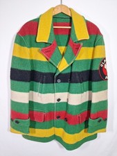 VINTAGE 1930s Great Northern Railway Glacier Park Wool Coat St Paul Winter... picture