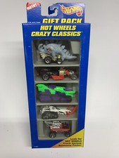 1996 Hot Wheels Gift Pack Hot Wheels Crazy Classics 5 Pack 1/64 Scale New picture