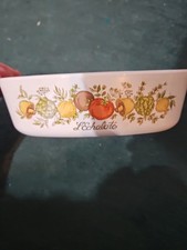 Vintage Corning Ware L'Echalote A-1-B  1Quart Casserole Dish No Lid Bakeware picture