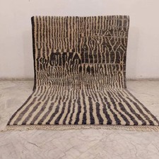 Moroccan Rug - Handmade Beni Ourain Style - 8x10 area rug - Large authentic 9x15 picture