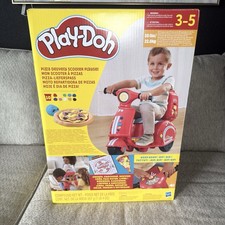 Play-Doh Pizza Delivery Scooter Playset Red Ride-On Ages 3-5 picture