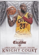 LEBRON JAMES 2014/15 Panini Excalibur KNIGHT COURT Premium Basketball Card CAVS picture