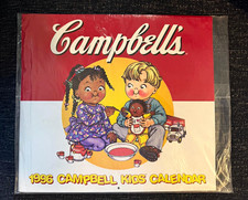 Campbell's Kids 1996 Advertising Calendar Collectible Red/White picture