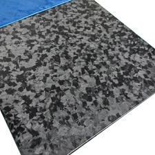 400*500mm 3K pure carbon fiber forged pattern Matte carbon fiber sheet picture