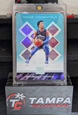 Jalen Brunson (RC) - Rookie Credentials Aqua - 2018-19 Panini Status picture